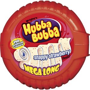 HUBBA BUBBA Snappy Strawberry Tape - 56 g