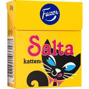 Fazer Salta Katten Tablettask - 24 g