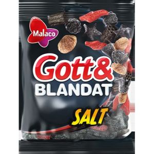 Malaco Gott&Blandat Salt - 210 g