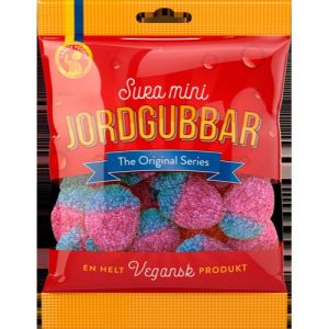 Candypeople Sura Mini Jordgubbar - 80g