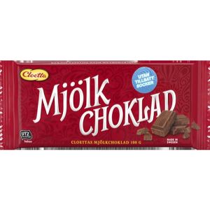 Cloetta Mjölkchoklad  - UTS - 100 g