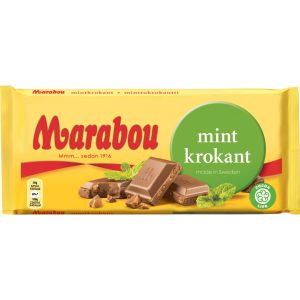 Marabou Mintkrokant - 200 g
