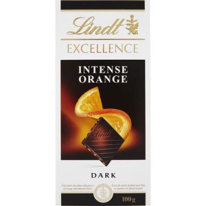 Lindt Excellence mörk choklad Orange - 100 g