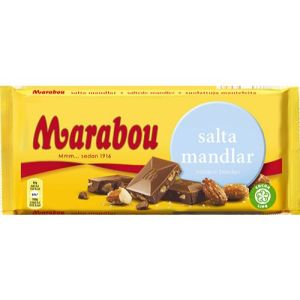 Marabou Salta Mandlar - 200 g