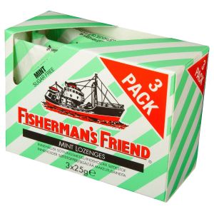 Fisherman´s Friend Mint Sugar Free 3-pack - 3 x 25 g