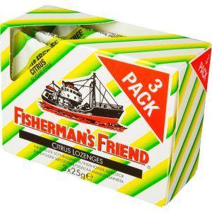Fisherman´s Friend Citrus Sugar Free 3-pack - 3 x 25 g