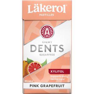 Läkerol Dents Pink Grapefruit - 36 g