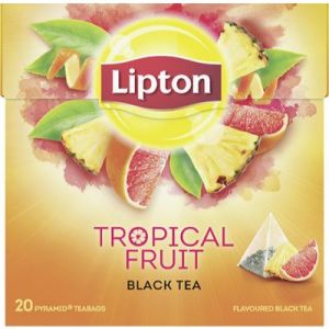 Lipton Tropical Fruit Tea - Pyramid - 20 påsar
