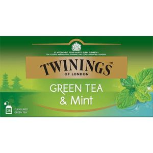 Twinings Grönt Te & Mint - 25pås