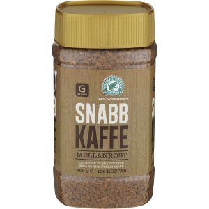 GARANT SNABBKAFFE MELLANROST - 200G/PKT