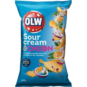 OLW Sourcream & Onion - 275 gram