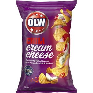 OLW Chips Chili Cream Cheese - 275 gram