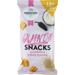 Gårdschips Quinoa snacks Jalapeno & Cr - 70g