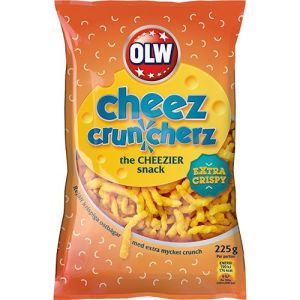 OLW Ostbågar Cheez Cruncherz - 225 gram