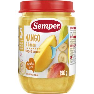 Semper Mango & banan 5 mån - 190g