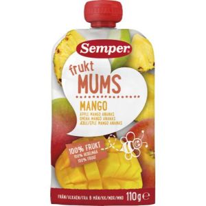 Semper Fruktmums mango 6 mån - 110g