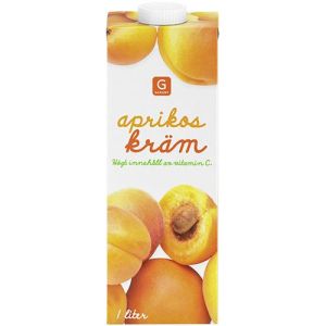 Garant Aprikoskräm - 1 liter