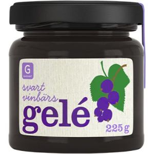 GARANT SVART VINBÄRSGELE - 225G
