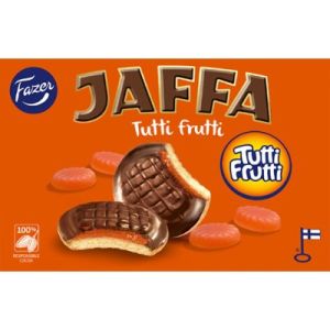 Fazer Jaffa Kex med Tutti Frutti - 300g