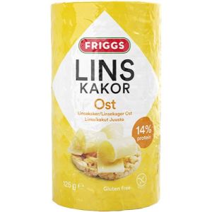 Friggs Linskakor Ost - 125g
