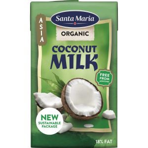Santa Maria Coconut Milk Organic - 250 ml