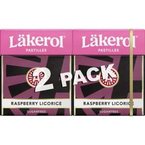 Läkerol Raspberry Licorice - 2 pack