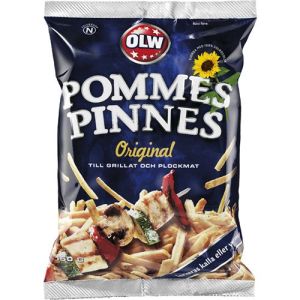 OLW Pommes Pinnes - 150 gram