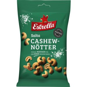 Estrella Cashew Rostade & Saltade - 150 g
