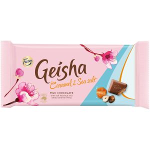 Fazer Geisha Caramel & Sea Salt - 121g