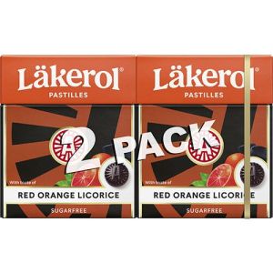 Läkerol Cla Red Orange - 2p