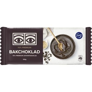 Fazer Ögon 70% Premium Bakchoklad - 100g