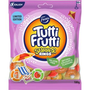 Fazer Tutti Frutti Summer Rings - 180g