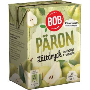 BOB Lättdryck Päron - 20 cl