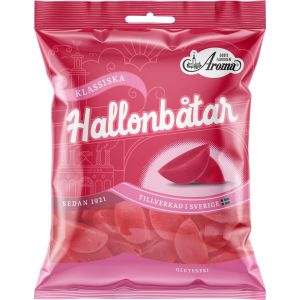 Aroma Hallonbåtar - 125 g