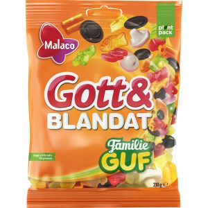 Malaco Gott & Blandat Familie Guf - 210 g