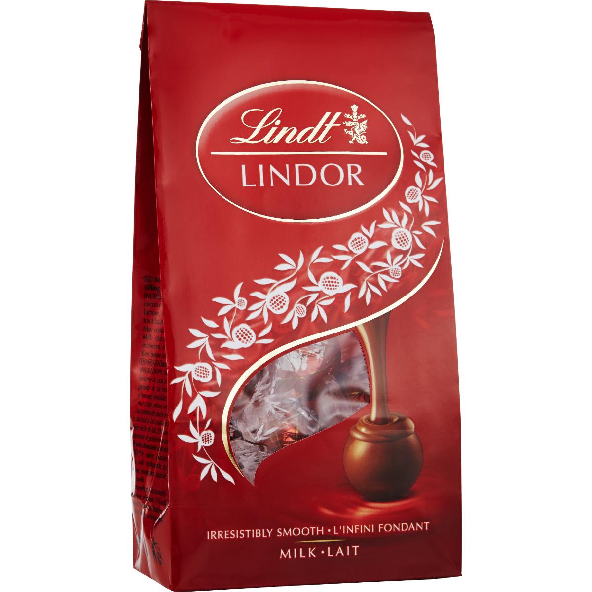 LINDOR Mjölkchokladpraliner 200g från Lindt, Choklad