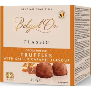 Belgid´Or  Tryfflar Salt karamell - 200 gr