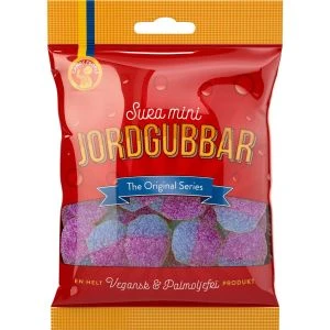 Candypeople Sura Mini Jordgubbar - 80g