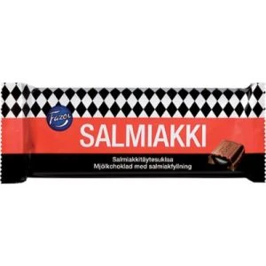 Fazer Salmiakki Chokladkaka - 100g