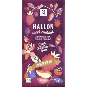 Garant Mörkchoklad hallon - 100 G