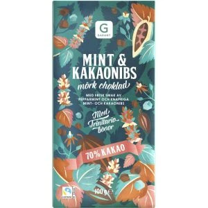 Garant Chokladkaka mint - 100g