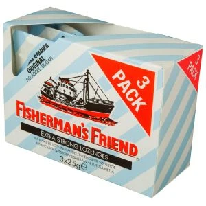 Fisherman´s Friend Original Sugar Free 3-pack - 3 x 25 g