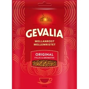 Gevalia Instant Original Mellanrost Refill - 200 G