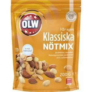 OLW Vår Klassiska Nötmix - 200 gram