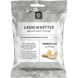 Garant Cashewnötter rostade&saltade - 110g