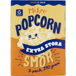 Garant Micropop Smör - 270gram