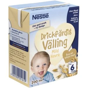 NESTLÉ Välling Mild Havre Drf 6 Mån - 200 ml