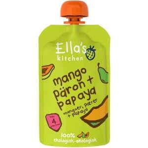 Ella's Kitchen Mango Päron + Papaya puré - 120 g