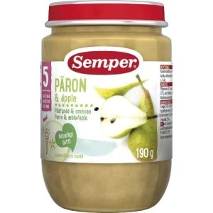 Semper Päron & äpple 5 mån - 190g