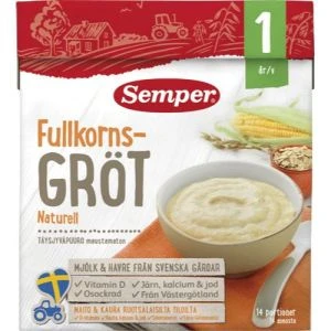 Semper Fullkornsgröt 1år - 470g